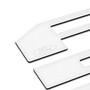 Ford F-150 2018 to 2022 Tailgate 1/32" White Letter Insert with Lasered Ford Logo