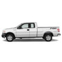 Ford F-150 Perforated Unobstructed View 24" Vinyl Window Film Adhesive Wrap Graphic Decal