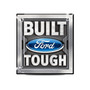 Ford Built-Ford-Tough 4" Full-Color Flexible 3D Clear Dome Decal
