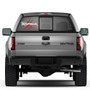 Ford F-150 Raptor Red Claw Marks Perforated Unobstructed View 18" Vinyl Window Film Adhesive Wrap Graphic Decal