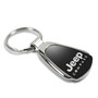 Jeep Compass Black Tear Drop Auto Key Chain, Official Licensed