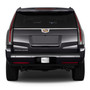 Cadillac 3D Crest Logo in Silver on Brush Plate Billet Aluminum 2-inch Tow Hitch Cover