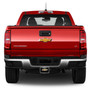 Chevrolet 3D Gold Logo on Black Billet Aluminum 2-inch Tow Hitch Cover