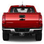 Chevrolet Colorado 3D Gunmetal Dark Gray Logo on Black Billet Aluminum 2-inch Tow Hitch Cover