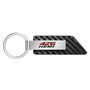 HEMI 426 Carbon Fiber Texture Black PU Leather Strap Key Chain