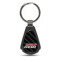 HEMI 392 Real Black Carbon Fiber Gunmetal Black Metal Teardrop Key Chain