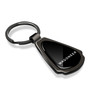 Jeep Wagoneer Black Dome Dark Gunmetal Metal Teardrop Key Chain