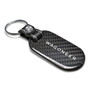 Jeep Wagoneer Real Carbon Fiber Dog-Tag Style Key Chain
