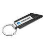Mopar Carbon Fiber Texture Black PU Leather Strap Key Chain