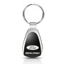 Ford Racing Black Tear Drop Key Chain