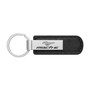 Ford Mustang Mach-E Black Leather Strap Key Chain