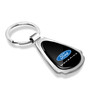 Ford Maverick Black Dome Chrome Metal Teardrop Key Chain