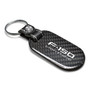 Ford F-150 Lightning Real Carbon Fiber Dog-Tag Style Key Chain