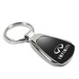 Infiniti Black Tear Drop Keychain