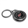 Ford ST Real Black Carbon Fiber Gunmetal Roundel Metal Case Key Chain