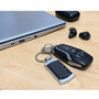 Ford ST Real Black Carbon Fiber Chrome Metal Case Key Chain