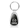 Mazda Black Tear Drop Metal Key Ring