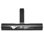Ford Mustang Script Car AC Vent Air Freshener Black Clip with adjustable window and 10 Refill Sticks