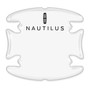 Lincoln Nautilus Universal Car Door Handle Cup Protector Clear Decal Stickers, Pair