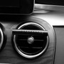 Dodge Jeep SRT Logo Car AC Vent Air Freshener Black Clip with adjustable window and 10 Refill Sticks