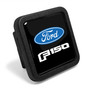 Ford F-150 2015 up Black Rubber Heavy-Duty 2" Trailer Tow Hitch Receiver Cover for Class 3 and Class 4