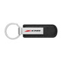 Chevrolet Corvette C8 Z06 Black PU Leather Strap Key Chain