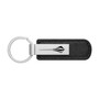 Chevrolet Corvette C8 Stingray Black PU Leather Strap Key Chain