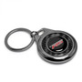 Chevrolet Camaro RS Real Black Carbon Fiber Gunmetal Roundel Metal Case Key Chain
