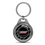 Chevrolet Camaro SS Real Black Carbon Fiber Gunmetal Roundel Metal Case Key Chain