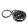 Chevrolet Camaro ZL1 Real Black Carbon Fiber Gunmetal Roundel Metal Case Key Chain