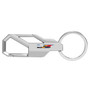 Cadillac V Logo Silver Carabiner-style Snap Hook Metal Key Chain