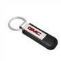 GMC in Red Black PU Leather Strap Key Chain