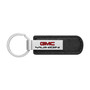 GMC Yukon Black PU Leather Strap Key Chain