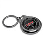 GMC Denali Real Black Carbon Fiber Gunmetal Roundel Metal Case Key Chain