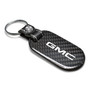 GMC Real Black Carbon Fiber Tag Style Key Chain