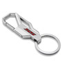 Chevrolet Camaro SS Silver Carabiner-style Snap Hook Metal Key Chain