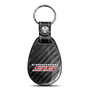 Chevrolet Camaro SS Black Real Carbon Fiber Large Tear-Drop Key Chain