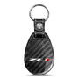 Chevrolet Camaro ZL1 Black Real Carbon Fiber Large Tear-Drop Key Chain