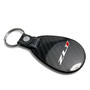 Chevrolet Camaro ZL1 Black Real Carbon Fiber Large Tear-Drop Key Chain