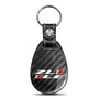 Chevrolet Camaro ZL1-1LE Black Real Carbon Fiber Large Tear-Drop Key Chain