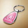 Acura Pink Tear Drop Key Chain