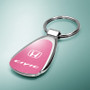 Honda Civic Pink Tear Drop Key Chain