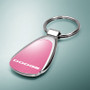 Dodge Pink Tear Drop Key Chain