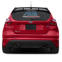 Focus RS Perforated Unobstructed View 24" Vinyl Window Film Adhesive Wrap Graphic Decal