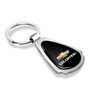 Chevrolet Colorado Black Dome Chrome Metal Teardrop Key Chain