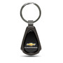 Chevrolet Camaro Black Dome Gunmetal Black Metal Teardrop Key Chain