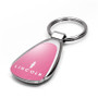 Lincoln Pink Tear Drop Key Chain