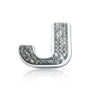 Crystallized Letter J Car Emblem