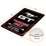 Ford Mustang GT 12" x 9" Parking Only Sign in Black Glassy Aluminum