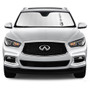 Infiniti QX60 2022 to 2023 Custom Fit Silver Reflective Bubble Roll-up Auto Windshield Sun Shade